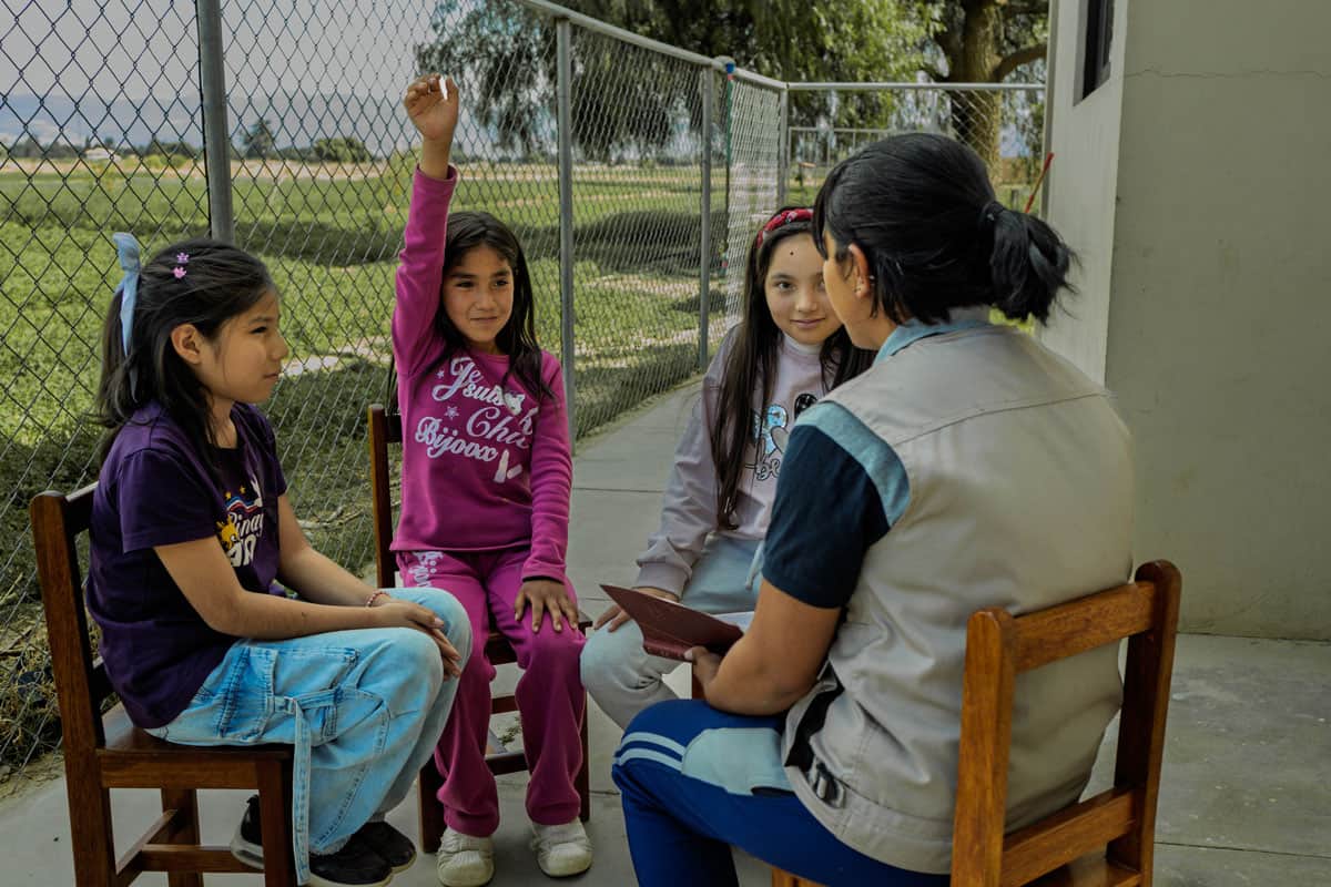 la protection de l'enfance est au centre de l'activité de Compassion